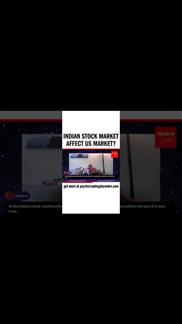 Indian stock market affect us market?