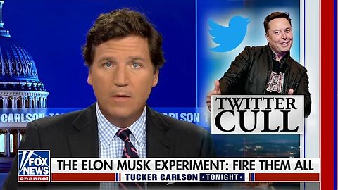 Tucker: Musk's experiment showed at least 80% of Twitter's payroll wasn't doing much