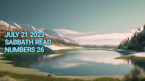 SABBATH READING NUMBERS 26