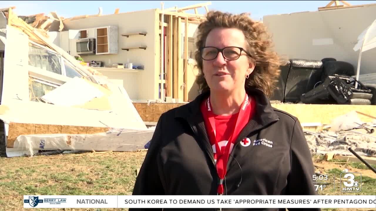 Omaha area Red Cross volunteers assisting tornado victims, more needed