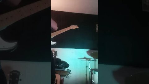 Making noise for sound check