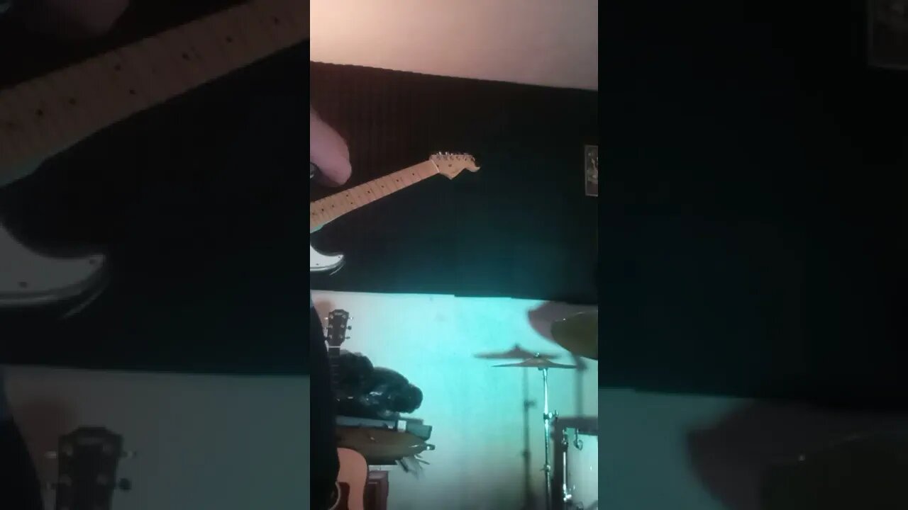 Making noise for sound check