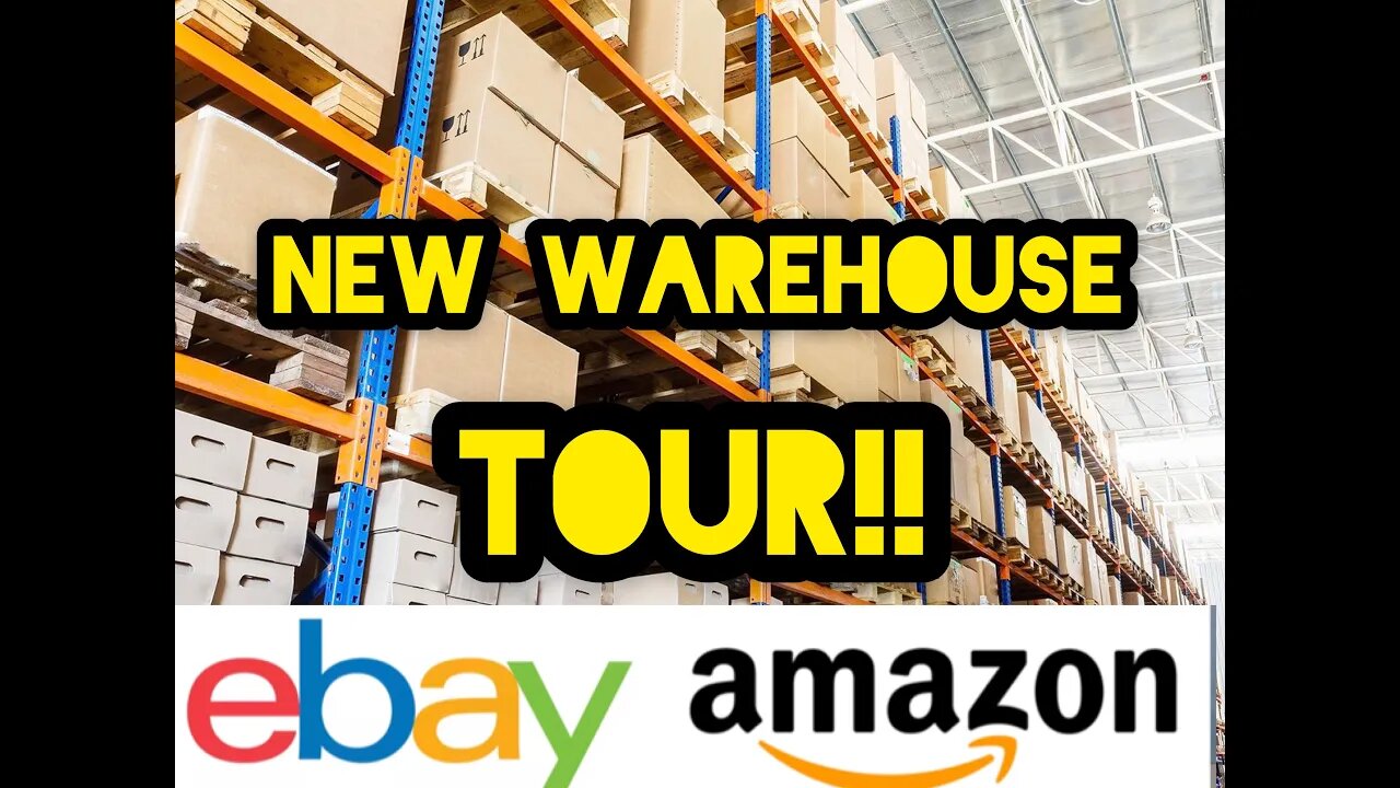 New Warehouse for my eBay and Amazon business Quick Tour