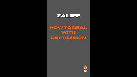 How to deal with depression