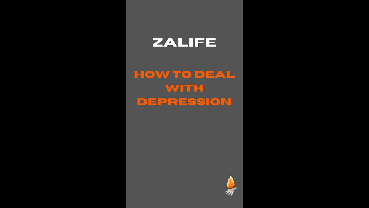 How to deal with depression