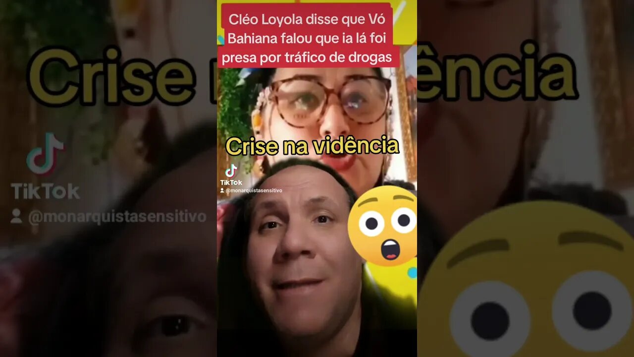 vó bahiana disse que claro Loyola já foi presa por tráfico de drogas