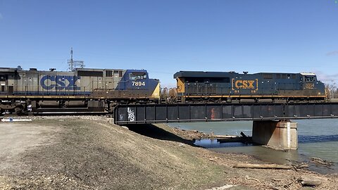 Csx train troy ohio 3/18/23
