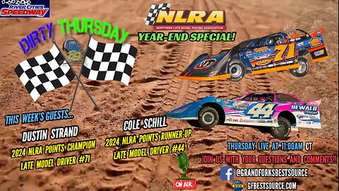 RCS Dirty Thursday - with 2024 NLRA Points Champion, #71 Dustin Strand & Runner-Up, #44 Cole Schill