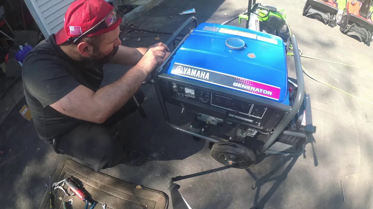 $100 Yamaha EF4000DE Generator from Facebook Marketplace Will It Run?