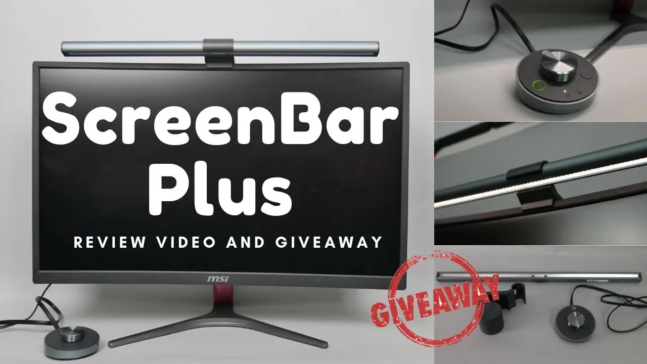 BenQ Screen Bar Plus Review - AND E-READING LAMP GIVEAWAY!!