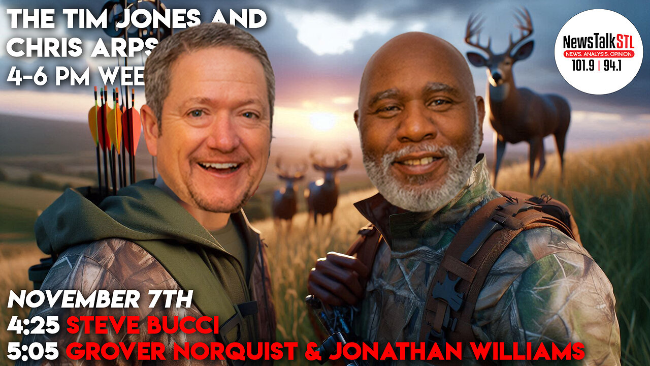 The Tim Jones and Chris Arps Show 11.07.2024 Steve Bucci | Grover Norquist | Jonathan Williams