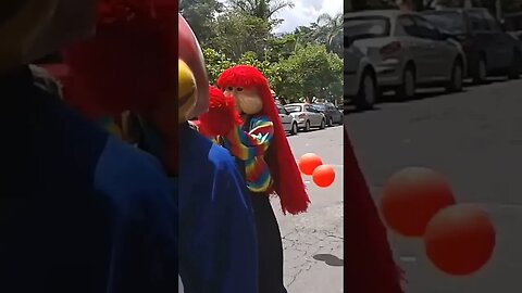 DANÇARINOS SUPER NINJAS DA CARRETA DA ALEGRIA FURACÃO, DANÇANDO FOFÃO, O MÁSKARA, BEN10 E PATATI