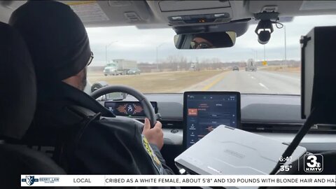 Bellevue Police Department unveil new electric patrol vehicle