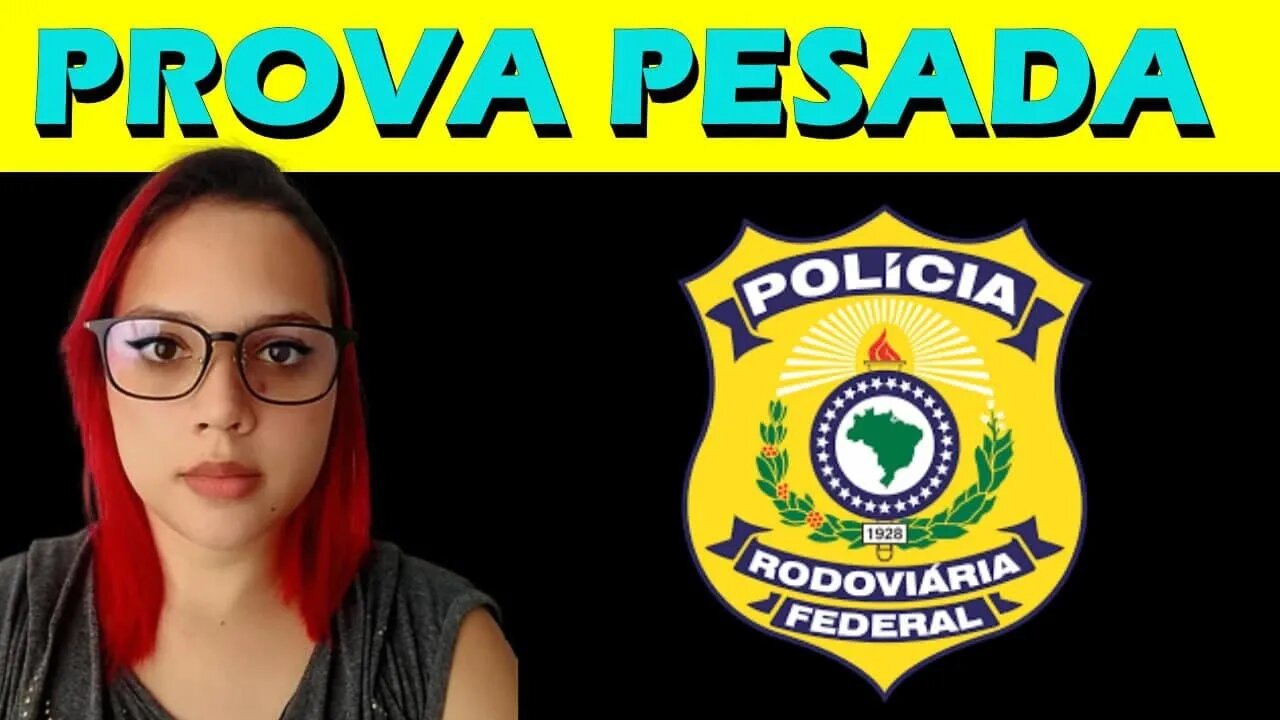 PRF 2021 - Prova pesada?🤷‍♀️ | Imperatriz Concurseira