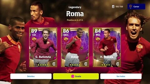 eFootball 2022 Roma Legend Aldair