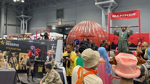 Marines And FBI Recruiting At The New York City Anime Convention