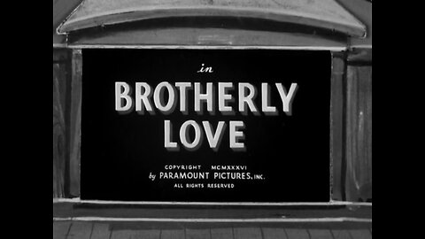 Popeye The Sailor - Brotherly Love (1936)