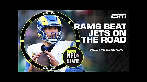 Week 16 Reaction: Rams get closer to playoff berth, Penix Jr. impresses in debut | NFL Live