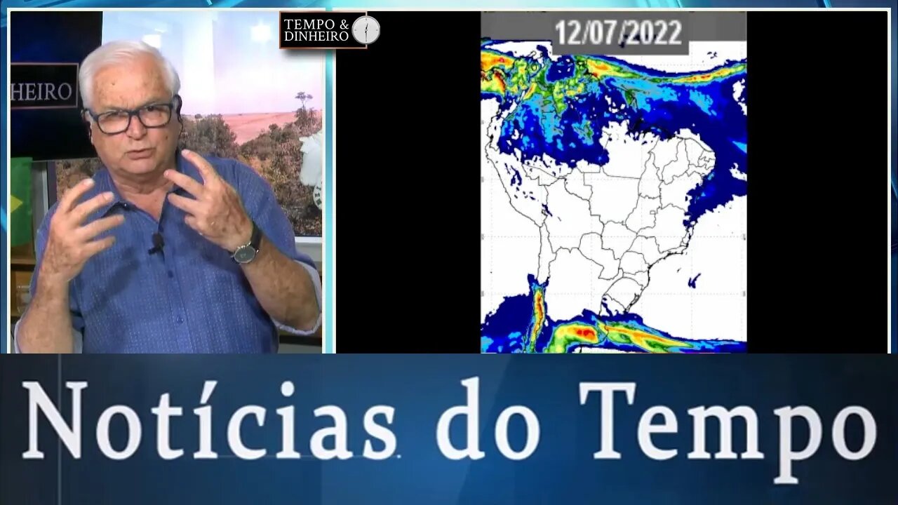 Previsão do tempo alerta para chuva intensa na costa do Nordeste e RS