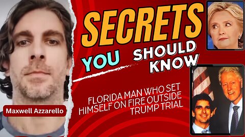 Secrets you should know about man who set himself on fire