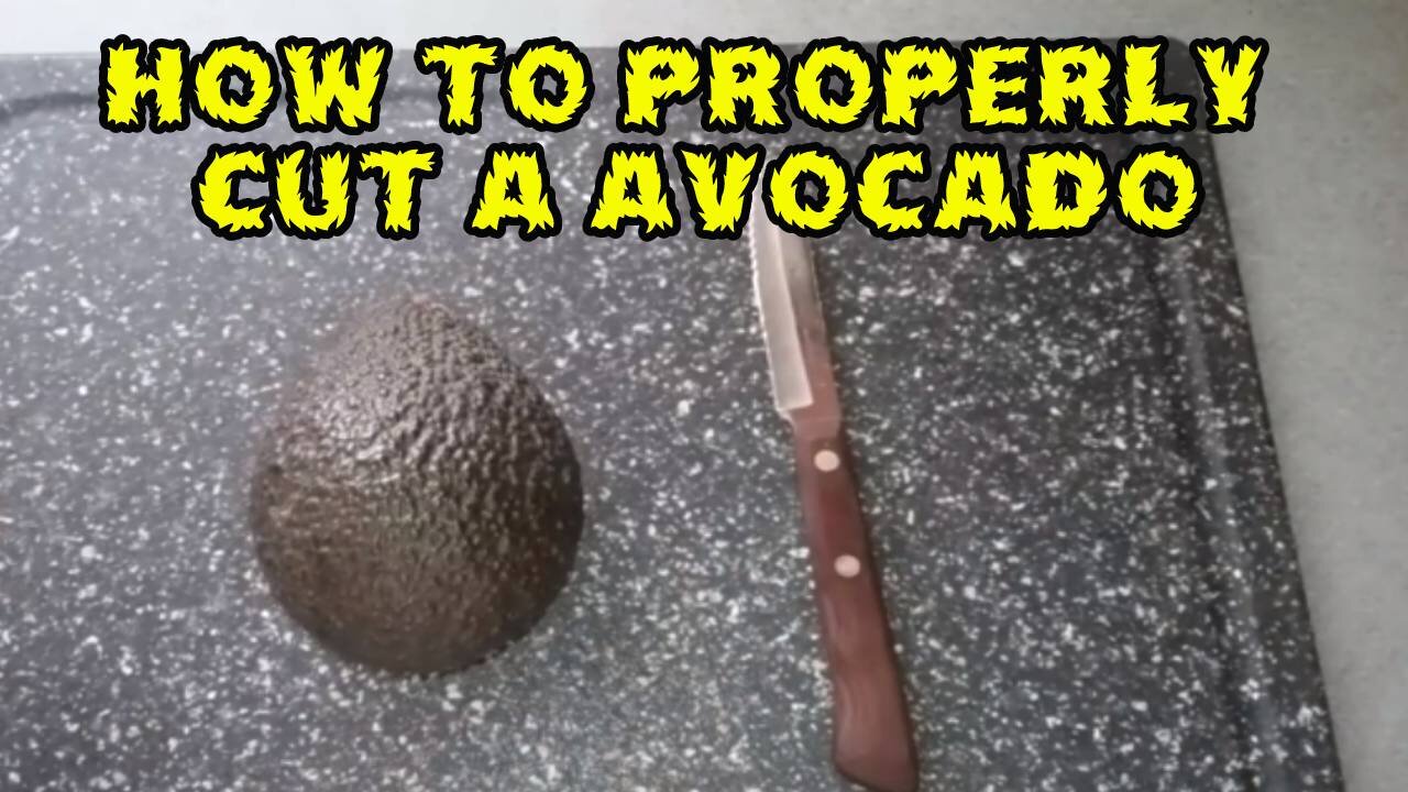 How To Properly Cut A Avocado