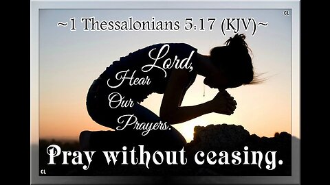 Grandmother's Prayers, Pray without ceasing, Holy Spirit and more