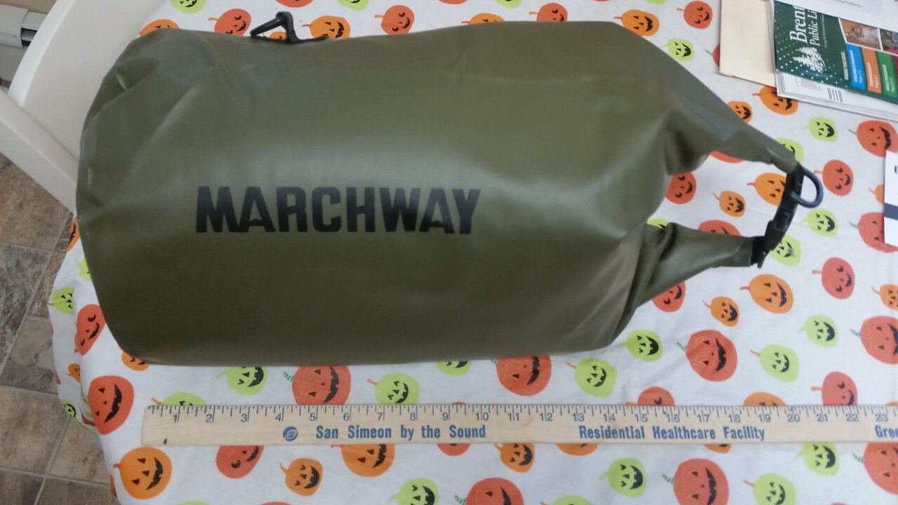 MARCHWAY Floating Waterproof Dry Bag 5L/10L/20L/30L/40L, Roll Top Sack Keeps Gear Dry for Kayak...