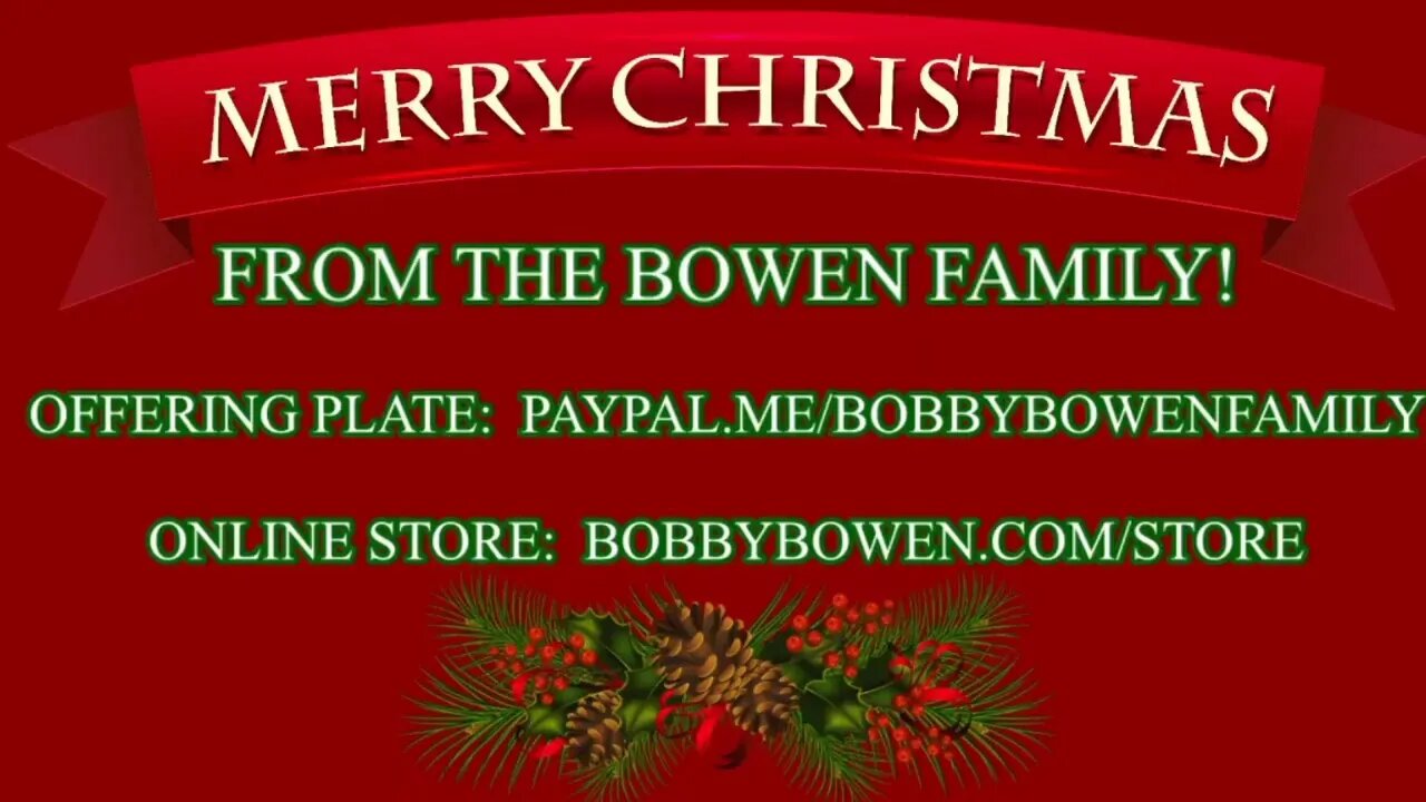 Bobby Bowen Family Live Christmas Concert