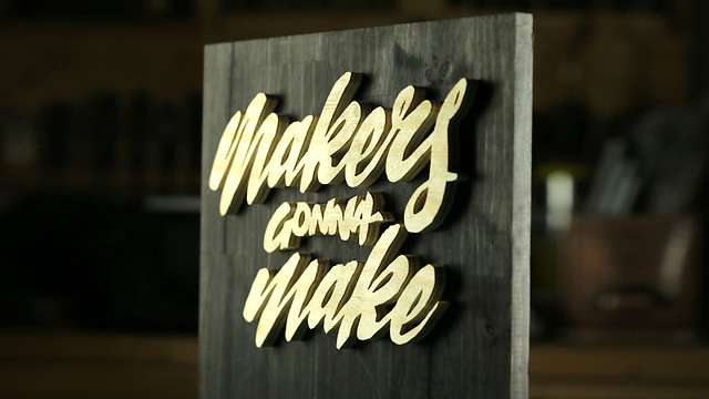 DIY Hand Lettering Wooden Sign - Home Decor and perfect gift Idea. Oddly Satisfying.