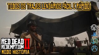 Red Dead Redemption 2 Como obter os trajes lendários rápido e fácil