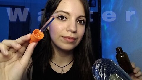 ASMR - Gotas de água no microfone💧(conta gotas)