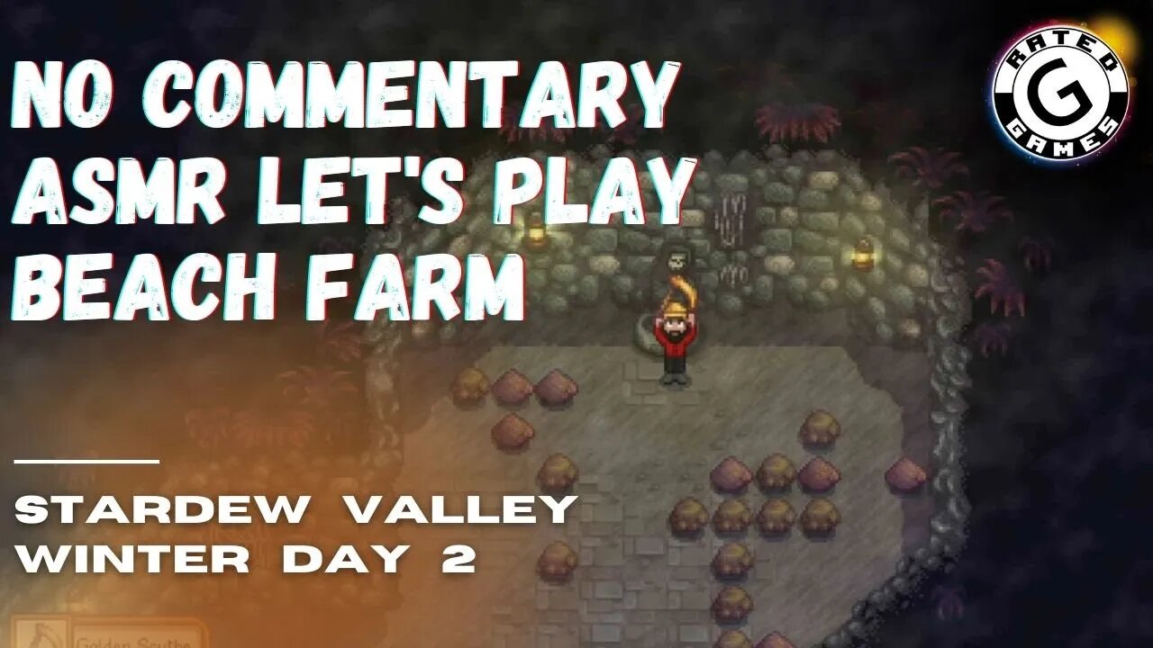 Stardew Valley No Commentary - Family Friendly Lets Play on Nintendo Switch - Winter Day 2