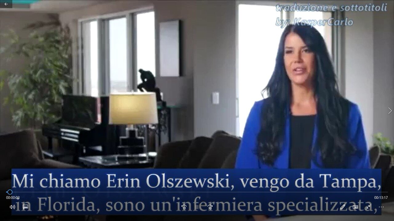 Testimonianza Erin Olszewski, infermiera a New York nell'aprile 2020