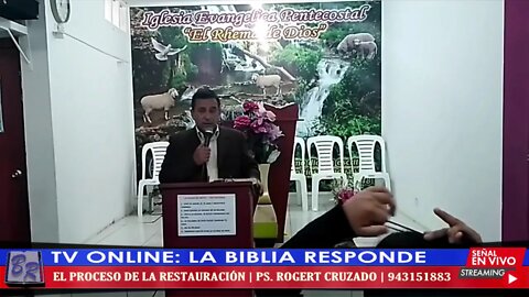 EL PROCESO DE LA RESTAURACIÓN - PS. ROGERT CRUZADO | TV LA BIBLIA RESPONDE