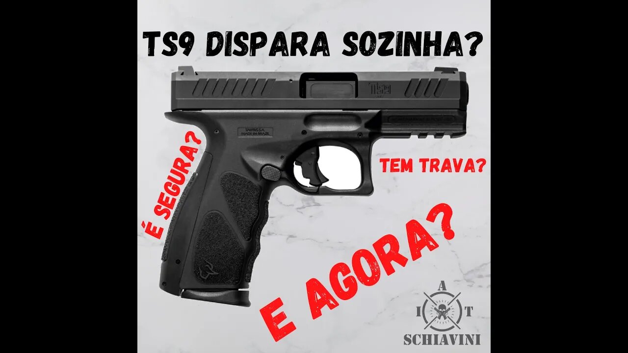 ⚠ A Pistola TS9 é segura? Ela tem trava? Dispara sozinha?