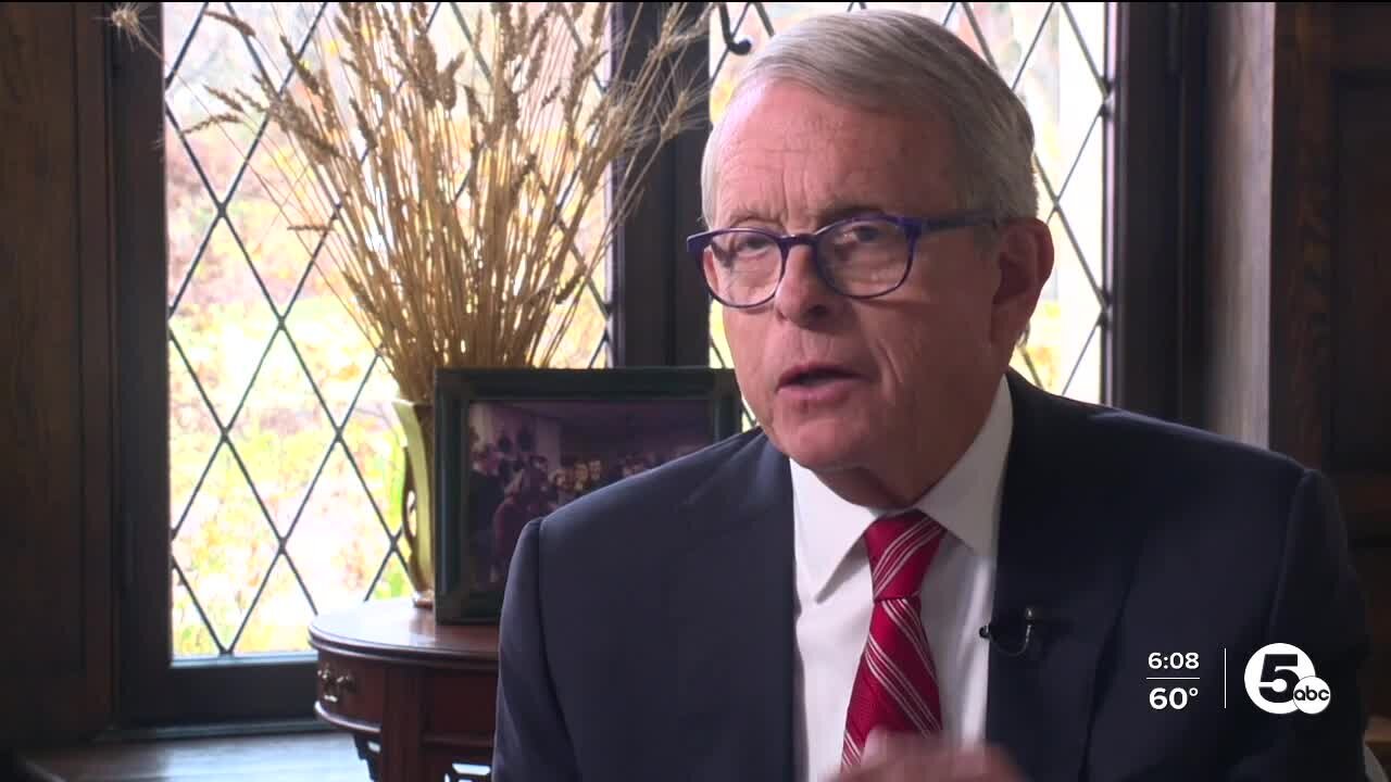 Gov. Mike DeWine discusses reelection, abortion