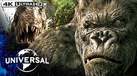 King kong | V. rex Fight in 4K HDR