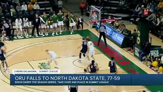 Fight between ORU and NDSU after game