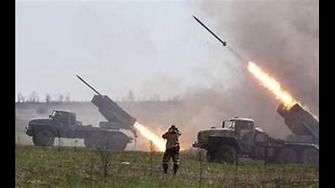 Russian Artillery at Work War Footage