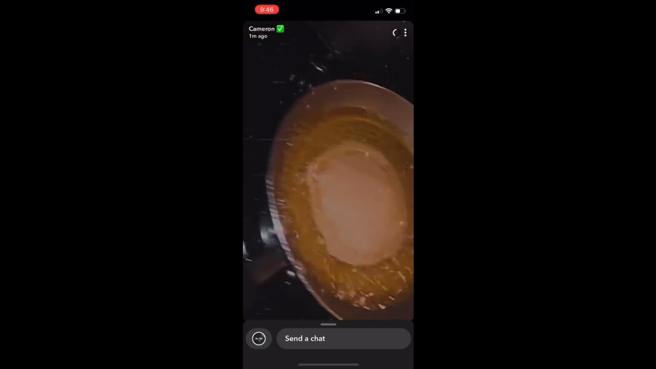 White person cooking Spanish food