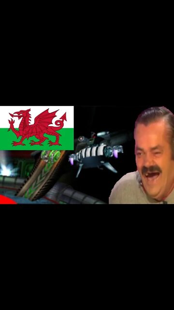 Fuzion Frenzy Welsh Mode Cheat #Shorts