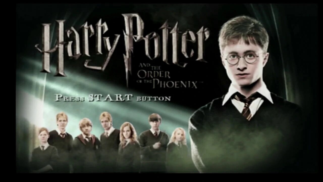 Harry PotteR and the Order of the Phoenix The short animated video before the game starts