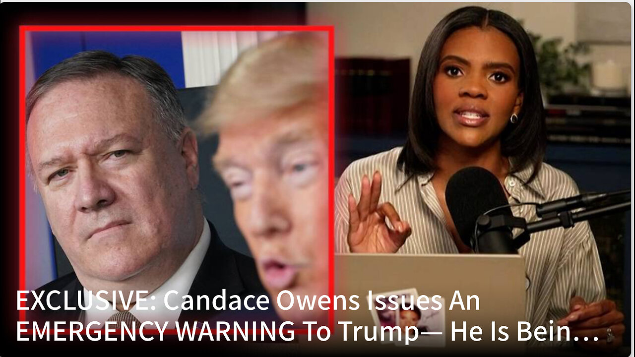 Candace Owens Issues An EMERGENCY WARNING To Trump