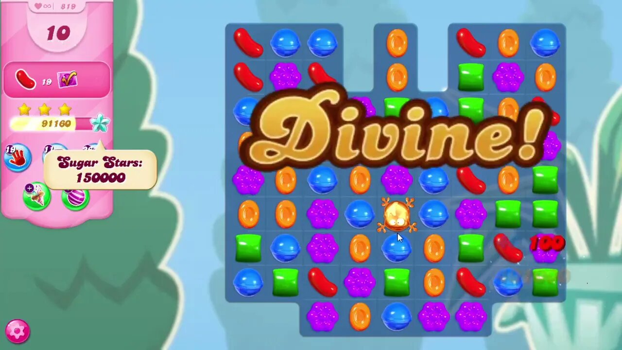 Candy Crush Saga Level 819
