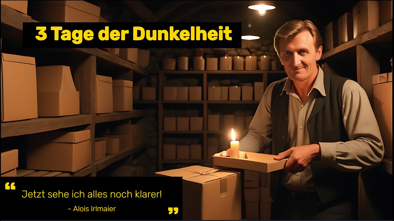 Alois Irlmaier über 3 Tage der Dunkelheit