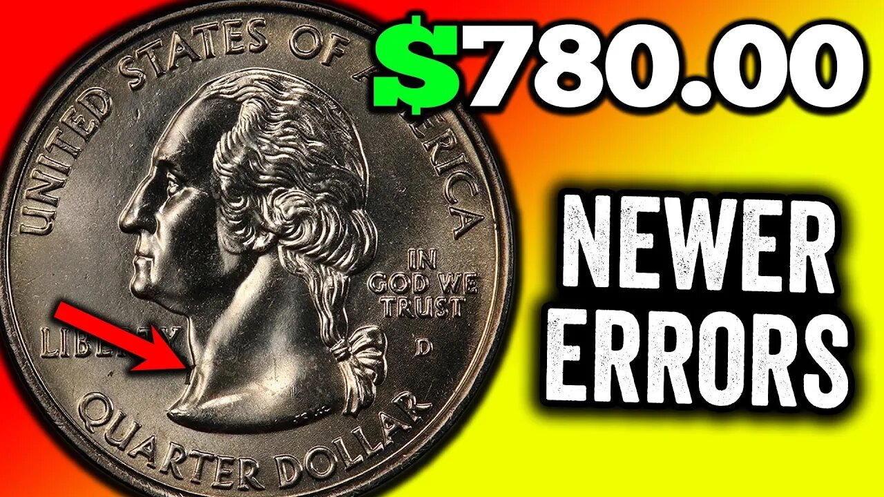 20 NEWER ERROR QUARTERS WORTH MONEY!!