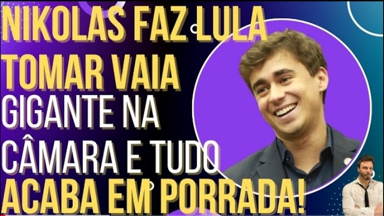 Nikolas faz Lula ser recebido com vaia gigante na Câmara e tudo acaba em bagunça