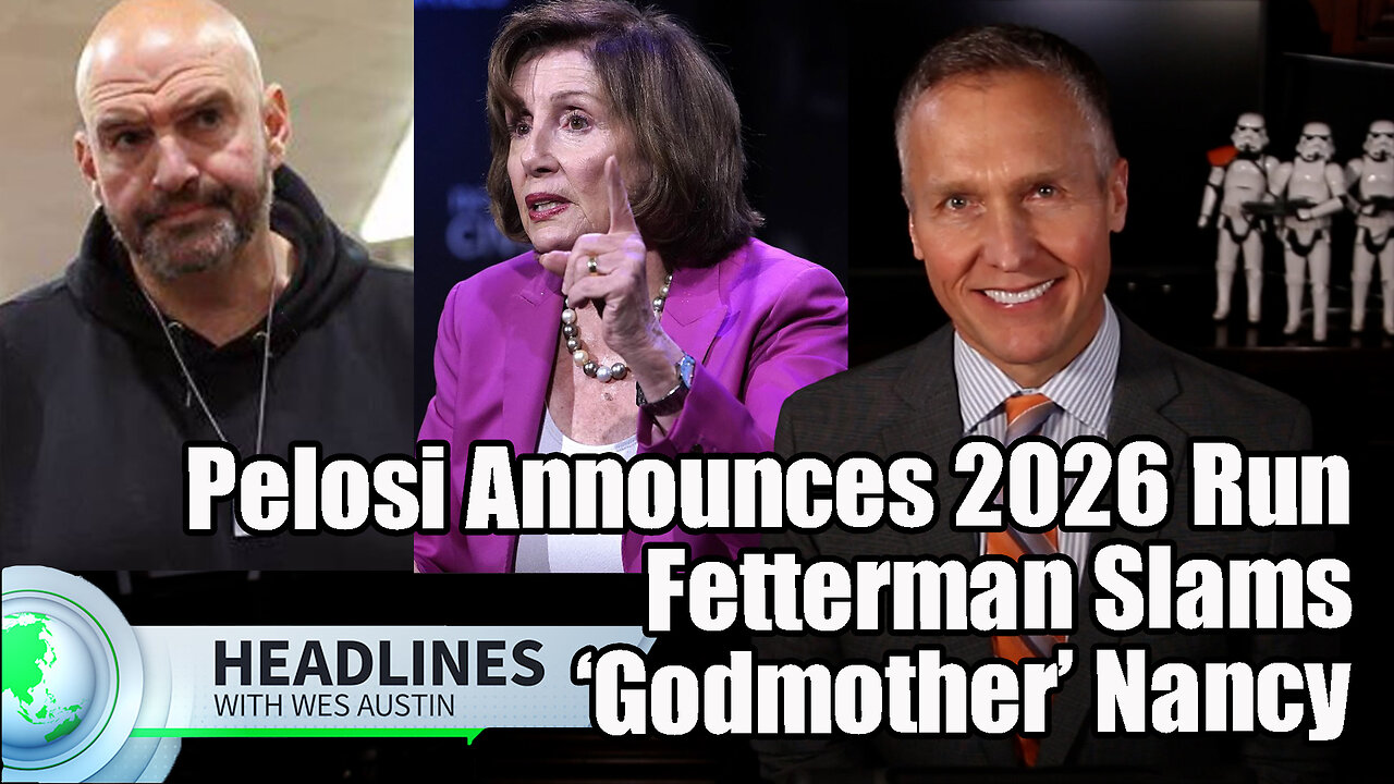 Fetterman Slams Pelosi Running Again; Penn Election Officials Violate Law; Dems Shadow Cabinet; FEMA