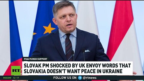 PM Robert Fico SHOCKED by UK´s Ambassador in Slovakia statement