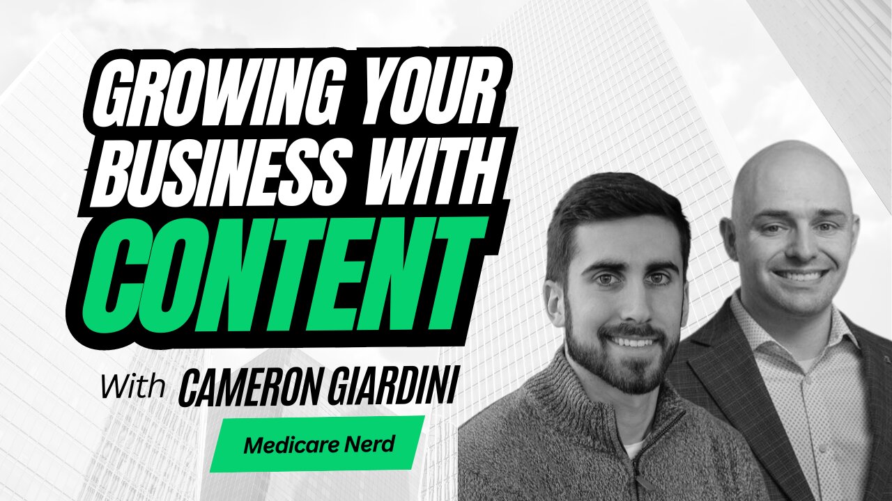 Growing Your Business With Content w/ Cameron Giardini! (Seven Figures Or Bust Ep 15)